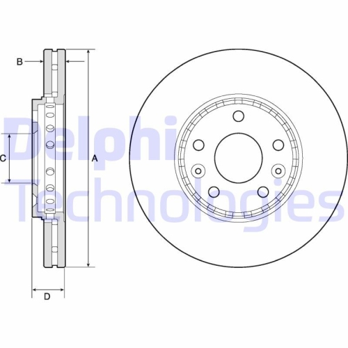 DELPHI Disc frana