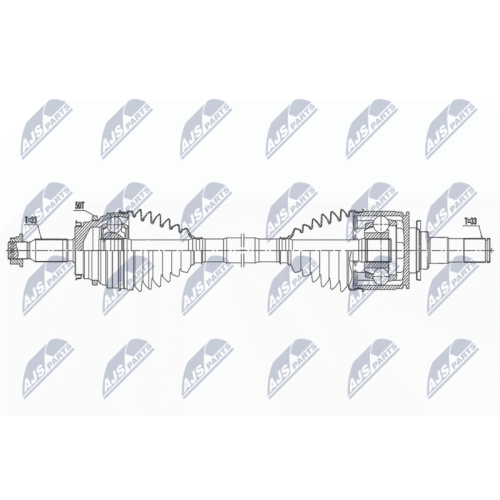Planetara Mitsubishi Pajero 4 V8#, V9# 2007-, Spate, Dreapta, CV Manuala, CV Automata, NPW-MS-077
