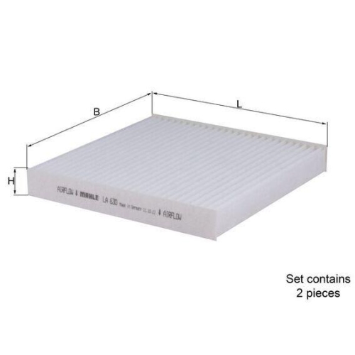 MAHLE Filtru, aer habitaclu
