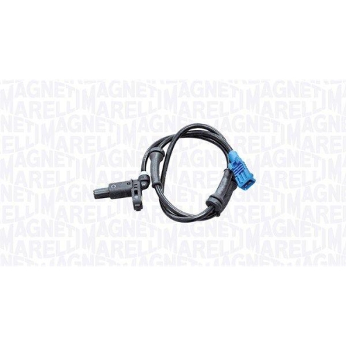 Senzor ABS Peugeot 206 Cc (2d) 09.00-12.08, 206 Liftback (2a/C) 08.98-12.12, 206 Saloon 03.07-, 206 Sw (2e/K) 07.02-, 206 Van 04.99-03.09, Spate, MAGNETI MARELLI