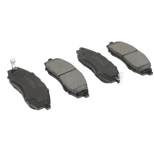 Set Placute frana punte fata SRLine Polonia, Nissan Frontier/Navara D22, Pick Up 1998-2015, NP300 Navara (D40) 2004-, Nv200 / Evalia Bus, Pathfinder 3 (R51), 2004-2013,