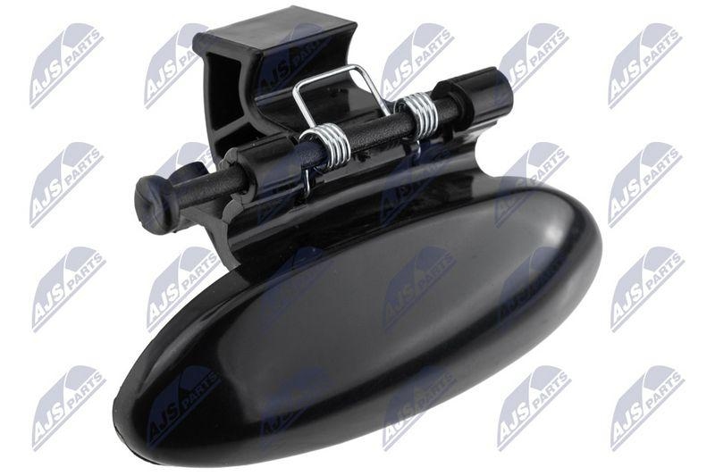 Maner deschidere torpedou Peugeot 206 1998-, 206 CC 2000-; negru; 126; NTY, aftermarket