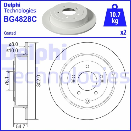 DELPHI Disc frana
