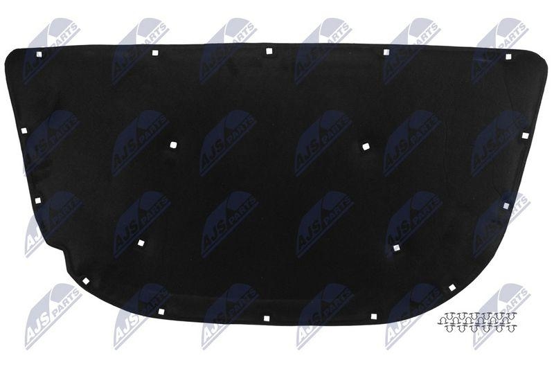 Capitonaj izolatie fonica capota Audi A6 C6 2004-; 4F0863825C; NTY, aftermarket