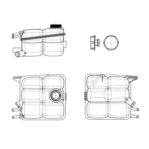 NRF Vas de expansiune, racire EASY FIT