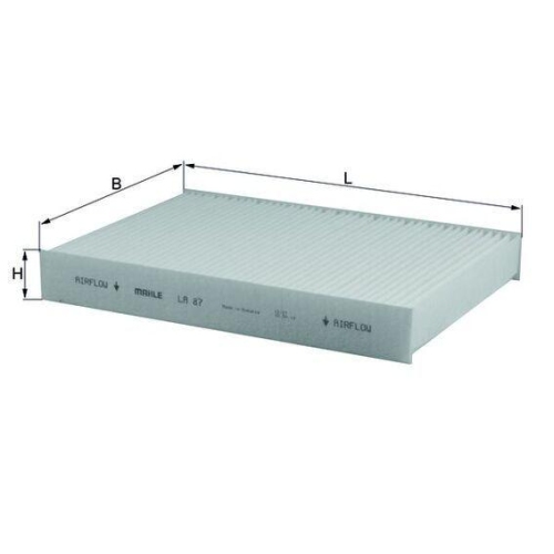 MAHLE Filtru, aer habitaclu