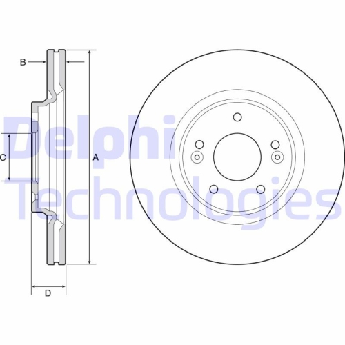 DELPHI Disc frana