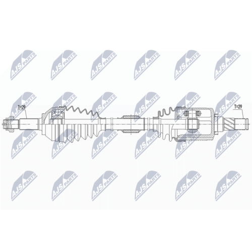 Planetara Nissan Altima 2.5, 2.5hybrid L32, D32 2007-2012, Stanga, CV Manuala, CV Automata, 39101-JA000