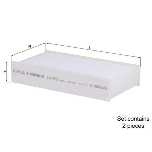 MAHLE Filtru, aer habitaclu