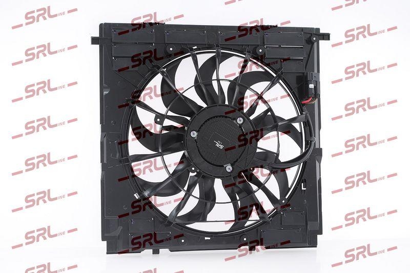 Ventilator radiator Bmw X5 (G05) 18-, X6 (G06) 19-, X7 (G07) 19-, motor: 3.0 R6 T, MHEV, SRLine, 17427953224; 17428598036