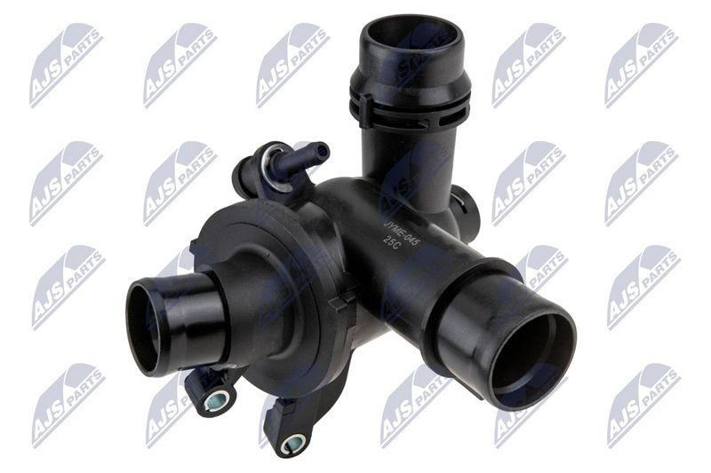 Termostat cu carcasa Mercedes C (W205) 200 D / 220 D / 250 D 2014-, Glc 220 D / 250 D 2016-; 6512001400; NTY, aftermarket