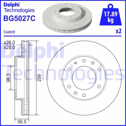 DELPHI Disc frana