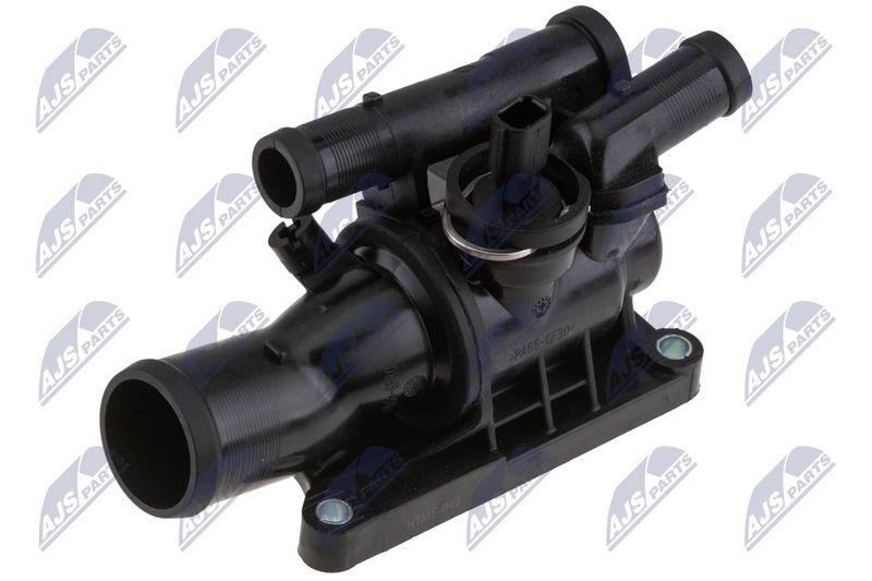 Termostat cu carcasa Mercedes Citan 108, 109, 111 CDI 2019-, A (W177) 160, 180 D 18-, B (W247) 180 D 18-, Renault Captur II 1.5 DCI 20-, Clio V 1.5 DCI 19-, Kadjar 1.5 DCI 18-, Kangoo 1.5 DCI 19-, Megane IV 1.5 DCI 19-, Dacia Duster 1.5 DCI 17-