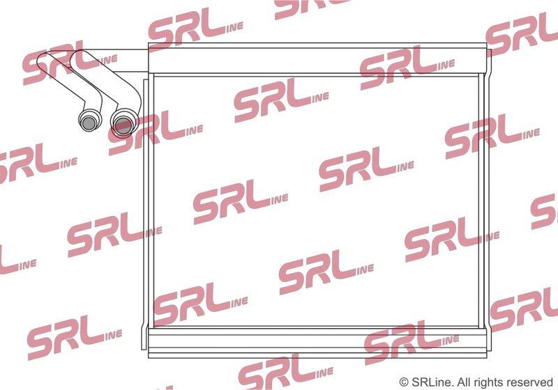 Evaporator Ford C-Max 11-, Focus 11-, Focus 18-, Kuga 19-, Kuga/Escape 13-, Transit/Tourneo Connect 13-, motor: 1.0 Ecoboost, 1.5 Ecoboost, 1.5 TDCI, 1.6, 1.6 Ecoboost, 1.6 TDCI, 2.0 h, 2.0 TDCI, tip HCC, 229x248x45, SRLine, brazat, 1785796; 1785797