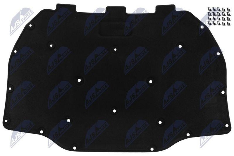 Capitonaj izolatie fonica capota BMW seria 5 GT (F07) 2009-; 51489138474; NTY, aftermarket