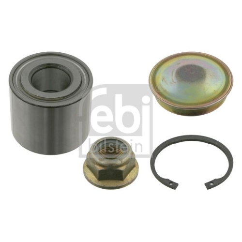 Kit rulmenti roata spate Dacia Sandero 2012-2021; Renault Clio 3, 2005-2014, Megane 2, 2002-2008, Modus / Grand Modus (F/Jp0 ), 2004-, Twingo 2 (Cn0 ), 2007-2014, Wind (E4m ), 2010-2013, 45x25x55 mm, Febi Bilstein 24780