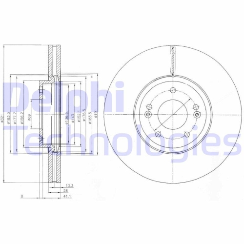 DELPHI Disc frana