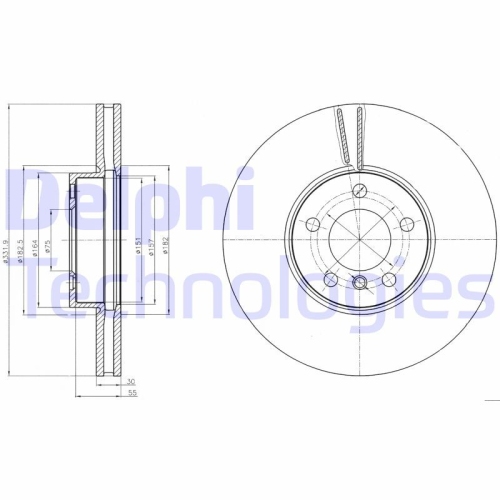 DELPHI Disc frana