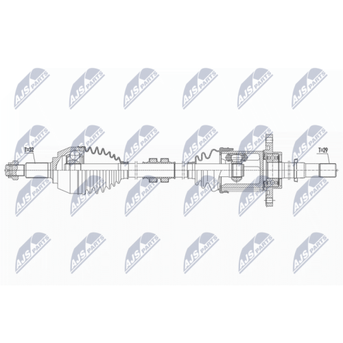 Planetara Nissan Maxima 3.5 2009-2014, Dreapta, 39100-9N00B