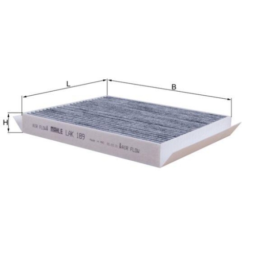 MAHLE Filtru, aer habitaclu