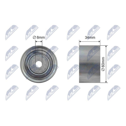 Rola intinzator curea transmisie Suzuki Grand Vitara (Jt, Te, Td) 1.9 Ddis 4wd 2005-2015, 500038