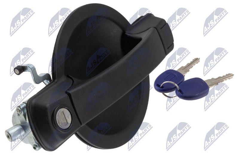 Maner exterior usa Fiat Doblo 2000-2010; partea din fata, dreapta, cu doua chei; 735309959; NTY, aftermarket