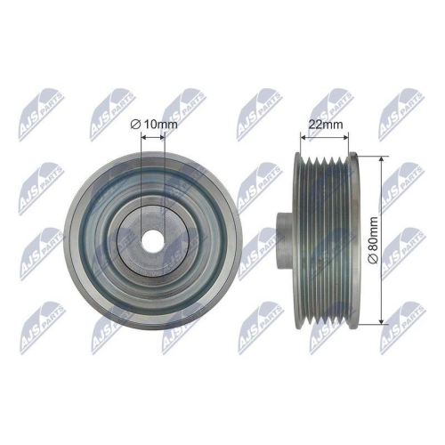 Rola intinzator curea transmisie Toyota Auris, Avensis, Corolla, Mr2 3 1.4, 1.6, 1.8 10.99-11.13, 500367