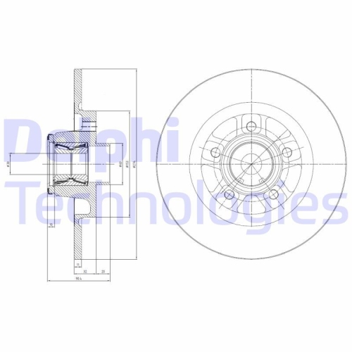 DELPHI Disc frana