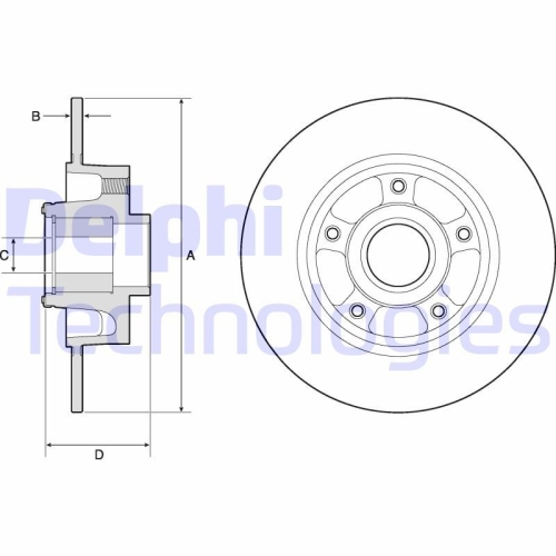 DELPHI Disc frana