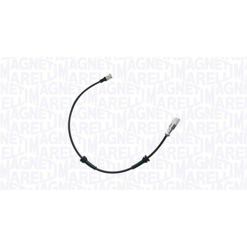 Senzor ABS Renault Kangoo / Grand Kangoo 2 (Kw0/1) 02.08-, Kangoo Be Bop (Kw0/1) 02.09-, Kangoo Express (Fw0/1) 02.08-, Spate, Stanga, MAGNETI MARELLI