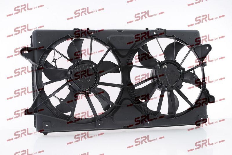Ventilator radiator Cadillac Escalade 14-20; Chevrolet Silverado 13-19, Suburban 14-20, Tahoe 14-20; Gmc Yukon 15-20, motor: 6.2 V8, 3 pini, SRLine, 23123633; 23123634
