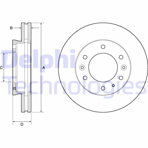 DELPHI Disc frana