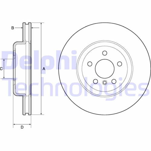 DELPHI Disc frana