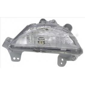 Lampa semnalizare fata Mazda 3 (Bm), 06.13-, Albafara suport bec , parte Fata, omologare ECE/SAE, B45A-51-360A, Stanga