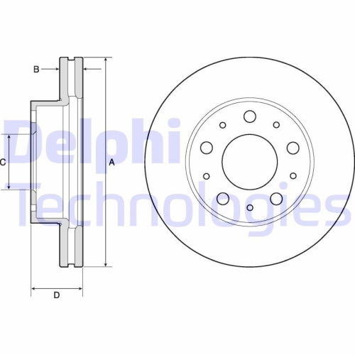 DELPHI Disc frana