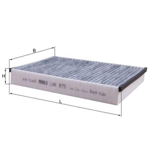 MAHLE Filtru, aer habitaclu
