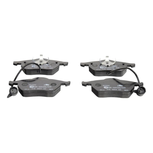 Set placute frana Ate 13046070502, parte montare : Punte fata