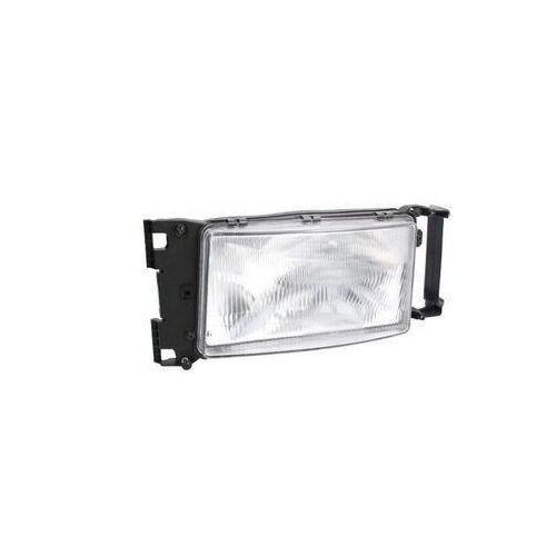 Far SCANIA P/G/R/T, 2004-2018; P94-R144 (M114), 1996-2007, partea Stanga, TYC, tip bec H4; manual/electric; fara indicator; fara motor; halogen