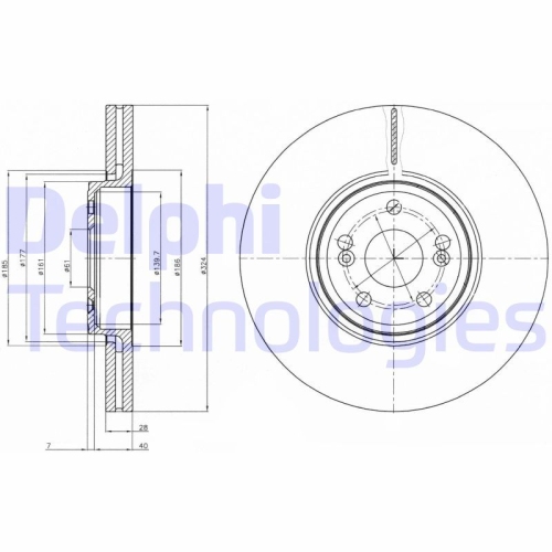 DELPHI Disc frana