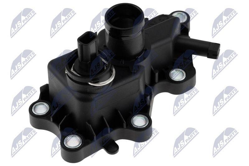 Termostat cu carcasa Renault Twingo III 0.9 / 1.0 2014- Smart Forfour (453) 0.9 2014-, Fortwo (453) 0.9 2014-; 2812030161; NTY, aftermarket