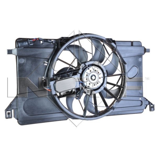 Ventilator radiator GMV Ford C-Max (Dm2), Focus C-Max, Focus 2 (Da); Mazda 3 (Bk) Nrf 47266