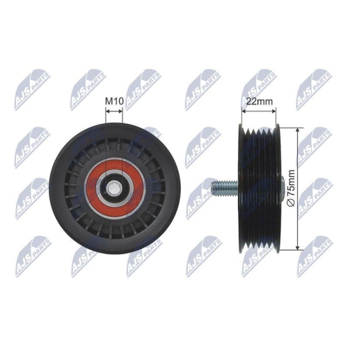 Rola intinzator curea transmisie Vw Lt 2 28-46 1996-2004 2.8 Tdi, 500522