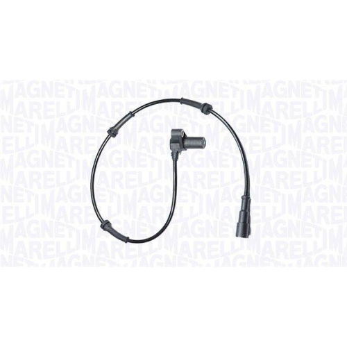 Senzor ABS Vw Transporter T4 Box (70a 70h 7da 7dh) 07.90-04.03, Transporter T4 Bus (70b 70c 7db 7dk 70j 70k 7dc 7) 09.90-08.04, Transporter T4 (70e 70l 70m 7de 7dl) 07.90-04.03, Spate, Dreapta, MAGNETI MARELLI