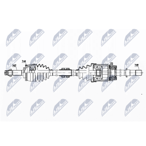 Planetara Nissan Primera P12 2.0i, 2.2di 126km 2002-, Dreapta, CV Manuala, 39100-AV611