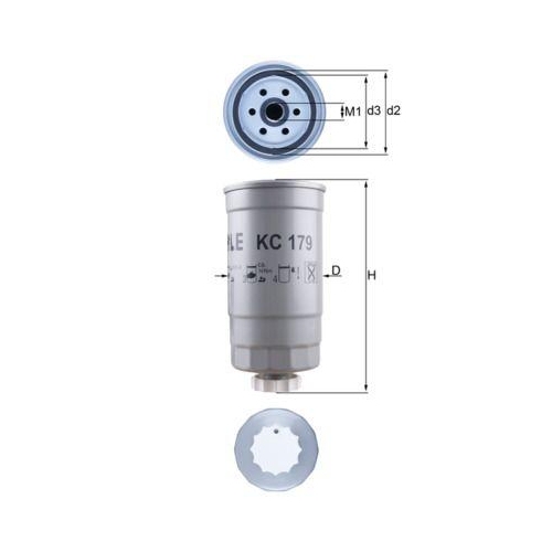 MAHLE filtru combustibil