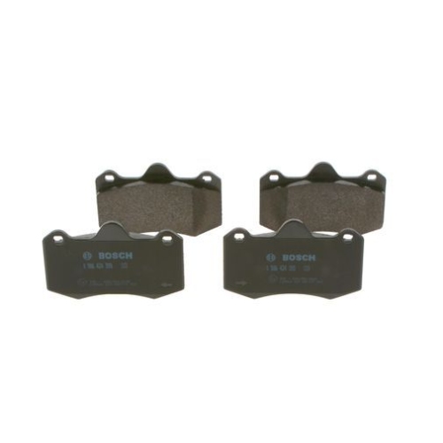 Placute frana Renault Clio 2 (Bb, Cb), 03.1998-12.2016; Seat Ibiza 3 (6l1), 02.2002-11.2009, Ibiza 4 (6j5, 6p1), 03.2008-12.2017, Ibiza 4 Sportcoupe (6j1, 6p5), 06.2008-12.2018, Ibiza 4 St (6j8, 6p8), 03.2010-07.2016, BOSCH 0986424399