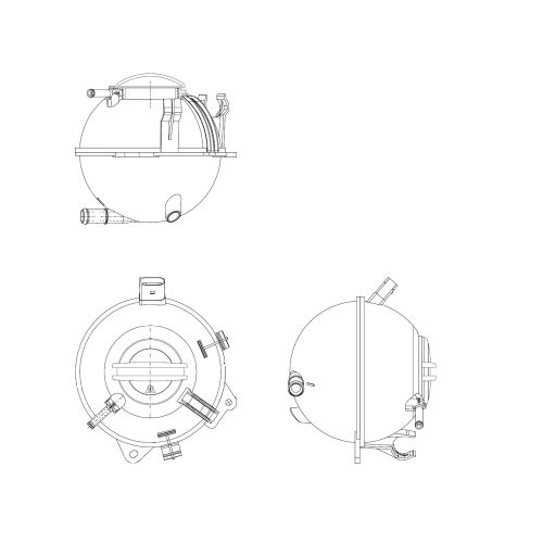 NRF Vas de expansiune, racire EASY FIT