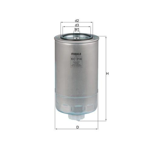 MAHLE filtru combustibil