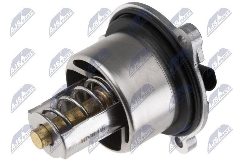 Termostat Porsche 718 Boxster (982) 2.0 T, 2.5 2016-, 718 Cayman (982) 2.0, 2.5 2016-, 911 (991) 3.0, 3.4, 3.8 2011-, Boxster (987) 2.7, 3.4 2012-, Cayman (987) 2.7, 3.4, 3.8 2013-; 9A712111000; NTY, aftermarket