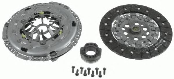 Kit ambreiaj SACHS 3000951120 Vw Touran (1T3) Passat (3C2) Passat Variant (3C5) Touran (1T1, 1T2) Golf Plus (5M1, 521) Golf 5 (1K1) Caddy 3 Combi (2Kb, 2Kj, 2Cb, 2Cj) Eos (1F7, 1F8) Golf 5 Variant (1